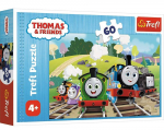 Pusle Trefl Thomas And Friends Tom On A Trip 17379, 22 cm x 33 cm, 60 tk, mitmev&auml;rviline