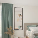 Peegel Medina, rippuv, 60 cm x 160 cm, must v.