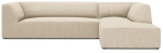 Nurgadiivan Micadoni Home Ruby 4 Seats, hele pruun v., parem, 273 x 180 cm x 69 cm