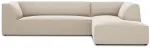 Nurgadiivan Micadoni Home Ruby 4 Seats, hele pruun v., parem, 273 x 180 cm x 69 cm
