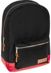 Kooli seljakott Starpak 281204, must v./punane v., 14 cm x 30 cm x 45 cm