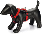 Koerte traksid Beeztees Harness, punane v., 530 - 650 mm x 25 mm, 53-65X25