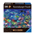 Puidust pusle Ravensburger Under The Sea 17515, 27 cm x 40 cm, 505 tk