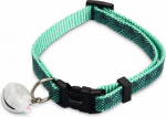Kasside kaelarihm Beeztees Geo 730473, 20 - 30 cm x 10 mm, roheline v.