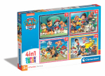 Pusle 4in1 Clementoni PAW PATROL 4IN1 21513, 19 cm x 14 cm, 72 tk