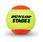 Tennisepallide komplekt Dunlop STAGE 2 ORANGE ITF, 3 tk