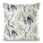 Dekoratiivpadjap&uuml;&uuml;r JKQ-01, valge/sinep/hall, 40 cm x 40 cm