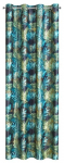 &Ouml;&ouml;kardin Mariall ZKCX-02, must v./roheline v., 140 cm x 250 cm