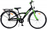 Laste jalgratas, linna- Volare Thombike, must/roheline, 26"