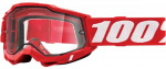 Mootorratta prillid 100% Accuri 2 Enduro Moto, punane
