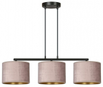 Valgusti rippuv Emibig Hilde 3, E27, 3 x 15 W, roosa v.