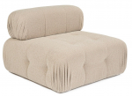 Mooduldiivan Atelier Del Sofa Doblo O1, beež v., 105 x 100 cm x 80 cm