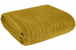 Voodikate Luiz 4, sinep, 170 cm x 210 cm