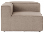 Mooduldiivan Atelier Del Sofa Fora, pruun v., vasak, 105 x 107 cm x 66 cm