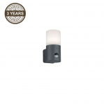 &Otilde;ue seinavalgusti Domoletti Orte 14216-PIR, 40W, E27, IP44, must, 8.5 cm x 17.5 cm