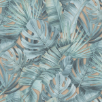 Tapeet Sintra BOTANICA 525241, vin&uuml;&uuml;l, sinine