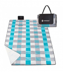 Matkamatt Springos PM022, sinine v./hall v., 300 x 200 cm