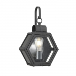 &Otilde;ue seinavalgusti Quintiesse Heath, 40W, E27, IP44, must v., 26.7 cm x 41.8 cm