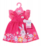 Nukuriided Zapf Creation Baby born Dress Flowers, roosa v.