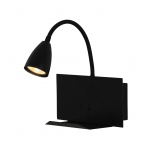 Valgusti seinale Domoletti Tuu WL18049 BK, GU10, 1 x 5 W