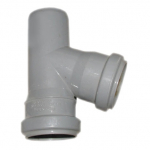 Kolmik sisekanalisatsioonile Wavin Optima, 50 mm x 50 mm, 67 &deg;