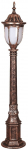 Vabalt seisev v&auml;lisvalgusti Opviq BSU-68178-BKR-B, 60W, E27, IP65, pronks v./pruun v., 16 cm x 95 cm
