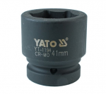 Kuusnurkne l&ouml;&ouml;gipistikupesa Yato YT-1194, HEX, 65 mm, 41 mm, 1"