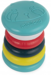 Haridusp&uuml;ramiid Miniland Stack & Roll Rings, 17 cm, mitmev&auml;rviline, 6 tk