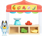 M&auml;ngukujuke, koos tarvikutega Tm Toys Bluey Farmers Market, sinine v./punane v./roheline v.