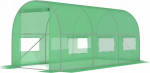 Kasvuhoone Funfit, pol&uuml;et&uuml;leen, 300 x 200 m, roheline v.