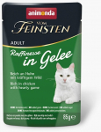 Kassi m&auml;rgtoit Animonda Vom Feinsten Raffinesse In Gelee Rich In Chicken, kanaliha, 0.085 kg