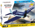 Konstruktor, lennuk Cobi Historical Collection Grumman F6F Hellcat 5883, 235 tk, sinine v.