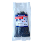 Kinnitusrihm Specialist+, nailon, must, 150 mm x 2.5 mm