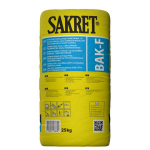 Segu Sakret BAK-F, tasandav, hall, 25 kg