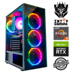 Statsionaarne arvuti Intop Ryzen 5 5600X, 250 GB, DDR4 32 GB, SSD 250 GB, Nvidia GeForce RTX3050 6 GB GDDR6