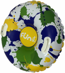 T&auml;ispuhutav kelk Fun It Pop, sinine v./valge v./kollane v., 81 cm x 81 cm