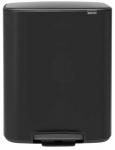 Pr&uuml;gikast Brabantia Bo Pedal, must v., 60 l, 65.2 cm x 54.1 cm