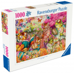 Pusle Ravensburger Book Club, 50 cm x 70 cm, 1000 tk, mitmev&auml;rviline