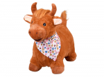 H&uuml;ppav m&auml;nguasi Bull, pl&uuml;&uuml;s, pruun v.