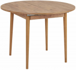 S&ouml;&ouml;gilaud pikendatav Nordure Viona, pine, 100 - 131 cm x 100 cm x 75 cm