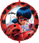 Fooliumist &otilde;hupall &uuml;mmargune GoDan Ladybug, sinine v./must v./punane v.