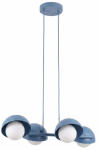 Valgusti lagi Emibig Boom 1833/4, G9, 4 x 8 W, valge v. / sinine v.