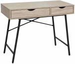 Kirjutuslaud sahtlitega Akord Furniture Factory Rax, 100 cm x 48 cm, 80.5 cm, sonoma tamm v.