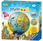 3D-pusle Ravensburger The Globe, 14 cm x 14 cm, 180 tk