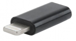 Adapter Gembird USB-C to Lightning A-USB-CF8PM-01 USB C plug, Apple Lightning, must v.
