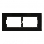 Raam Vilma XP500 R02V 2-Socket Frame Black