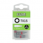 Kruvikeeraja otsikute komplekt Essve TX1, &Oslash;25 mm