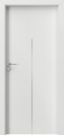 Siseukseleht Porta H1 Porta line H1, parempoolne, valge v., 203 x 84.4 x 4 cm