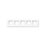 Raam GUNSAN Radius, valge