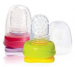 V&auml;rske toidu s&ouml;&ouml;tja Kidsme Lime & Lavander, 4 kuud, silikoon